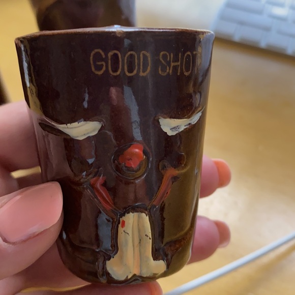 Vintage Ceramic Shot Glasses Made in Japan - Picture 5 of 9